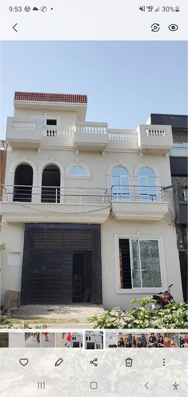 5 Marla House For Sale In AL Rehman Garden Phase 4 Main Canal Road Lahore