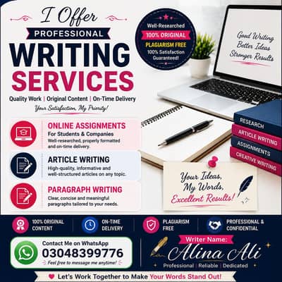 Online Assignment Work and Writing Authentic Articles