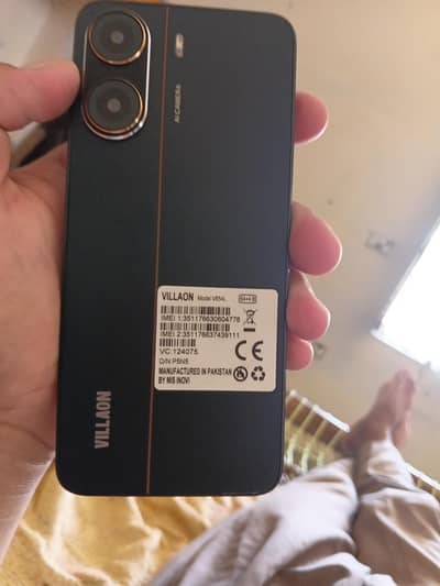 VILLAON V654L 4GB RAM 64GB STORAGE box pak 15days used 5000mAh battery