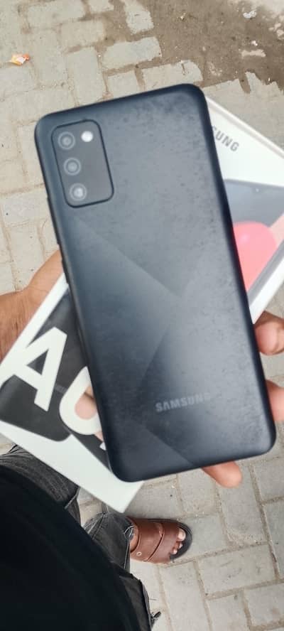 Samsung Mobile A02s 4gb 64gb original Display
