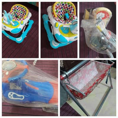 Baby Walker, Cycle, Car, Jhooli, Swing