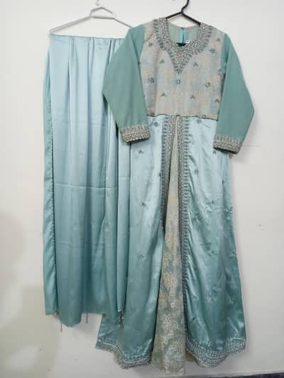mint green designer dress