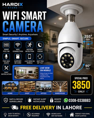 SMART WIFI CCTV CAMERA