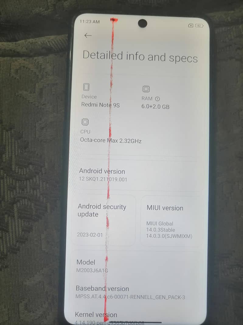 Xiaomi Redmi Note 9S 1