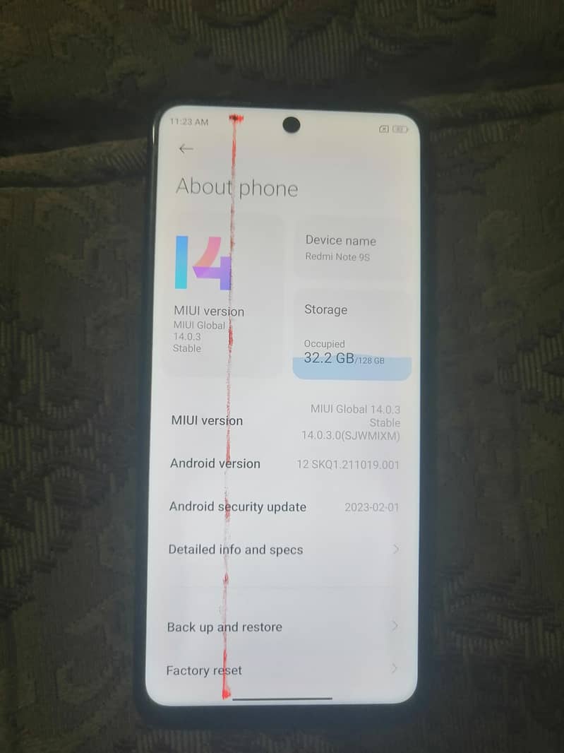 Xiaomi Redmi Note 9S 3