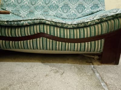 Inter wood sofa