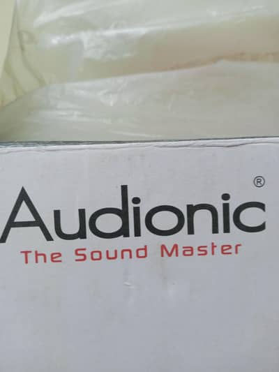 audionic woofers with speakers