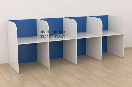 call center table cluster cubicle work station executive table