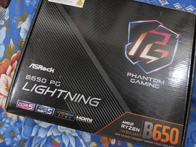 ASRock B650 PG Lightning AM5 ATX Motherboard Brand New