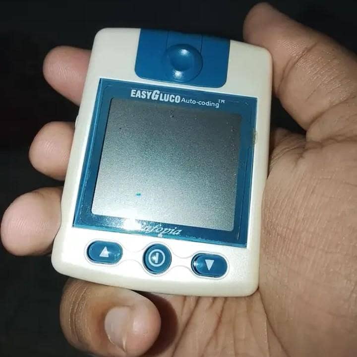 Glucometer Sugar Level Testing Device 0