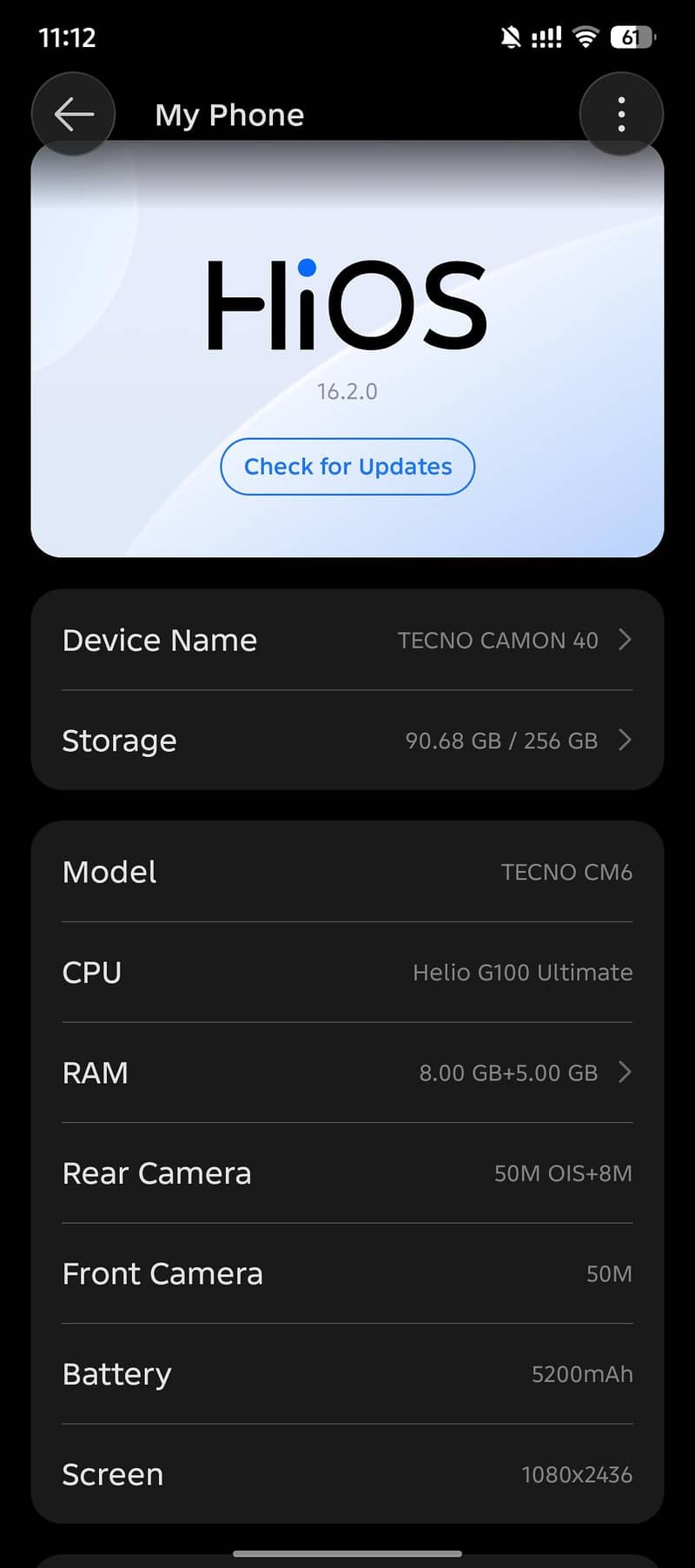Tecno CAMON 40 Pro 2