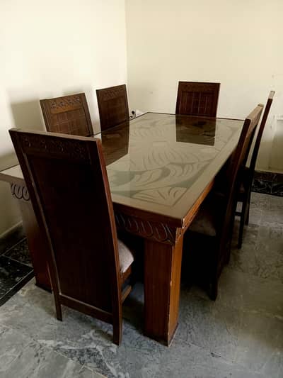 Beautiful Wooden Dining Table