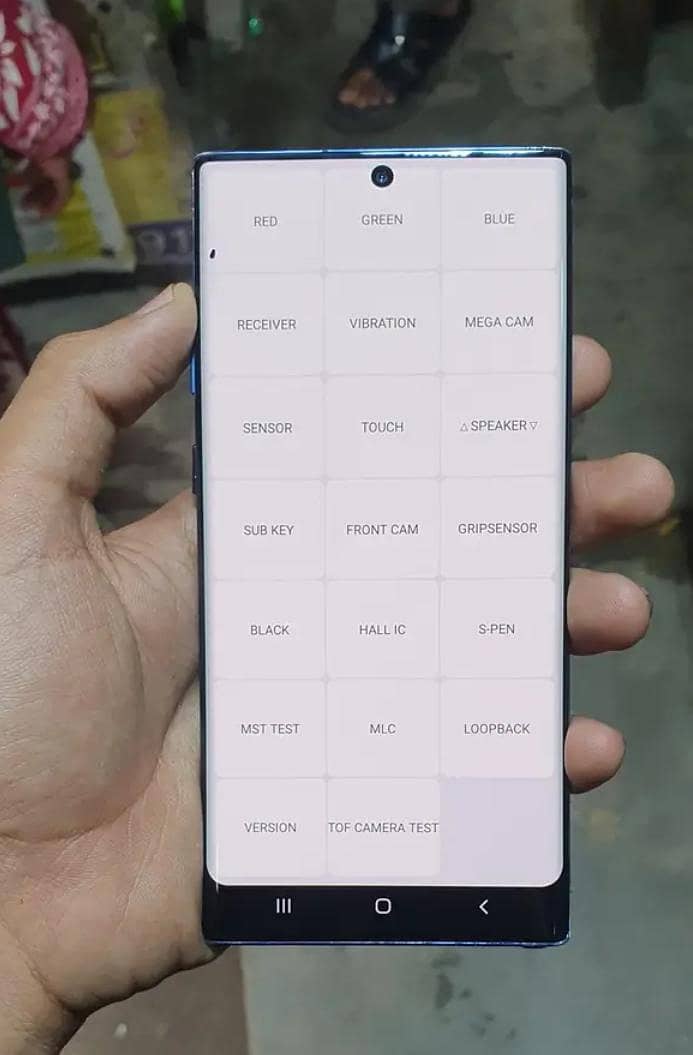 Samsung Mobile Note 10 Plus 03074239/603 contact number 3