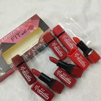 Fitme High Pigmented Velvet Matte Lipstick Set – Pack of 6