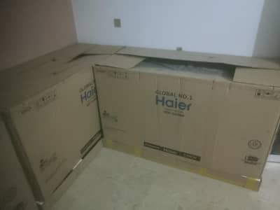 2 Haier freezer double door