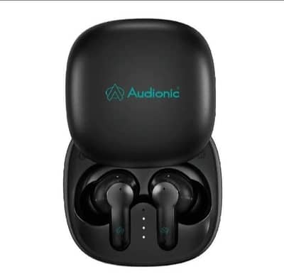 Audionic Airbud 550 Quad Mic ENC Earbuds Gaming Mode IPX4 waterproof