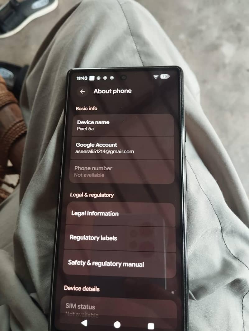 Google Pixel 6a 7