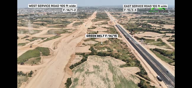 10 Marla (35x70) Plot For Sale In F-14 Islamabad