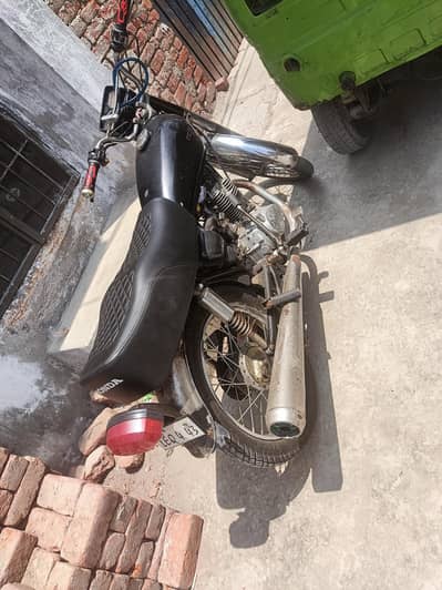 HONDA 125 jincheng self start is for sale urgently basis