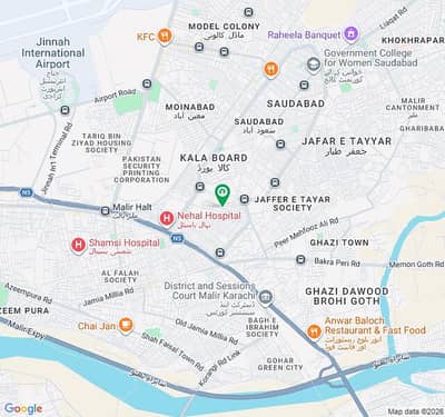 60 Sq. Yards House for Sale Ground Floor Only Millat Society