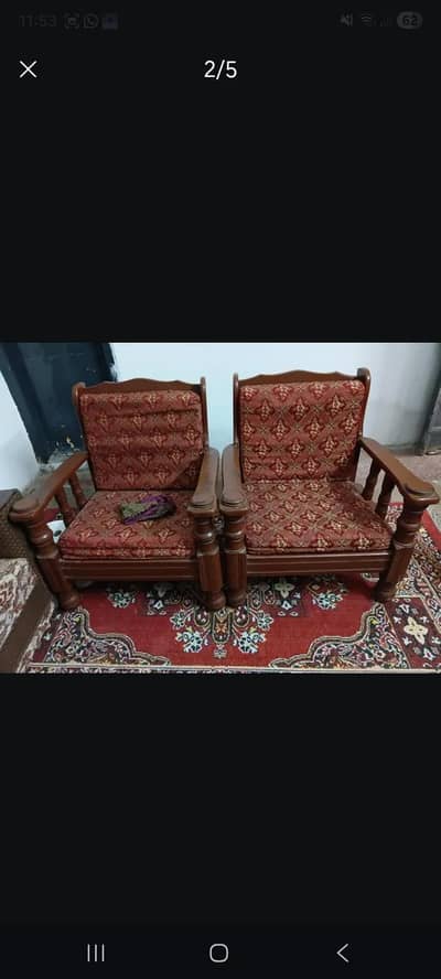 5 seater sufa set excellent condition