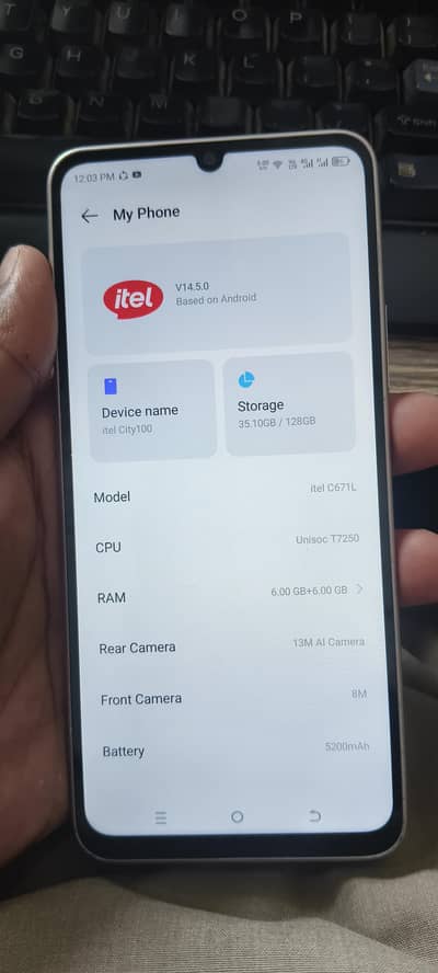 Itel City 100