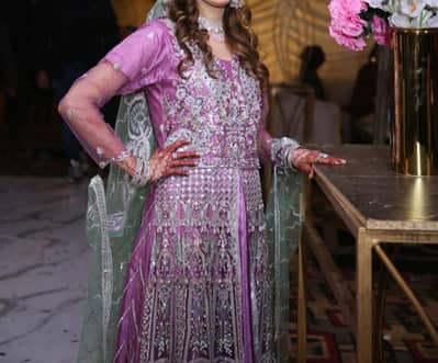 Designer Lilac/ Bridal Maxi - 1 time used - | 10/10 condition