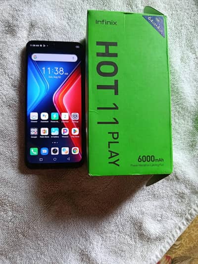 INFINIX HOT 11 PLAY  CONDITION 9/10 Like new
