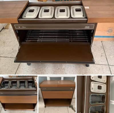hostess food warmer trolley