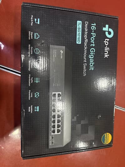TP-Link TL-SG1016D 16-Port Gigabit Switch - brand new