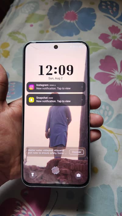 Infinix hot 60 pro 10/10 condition with box charger
