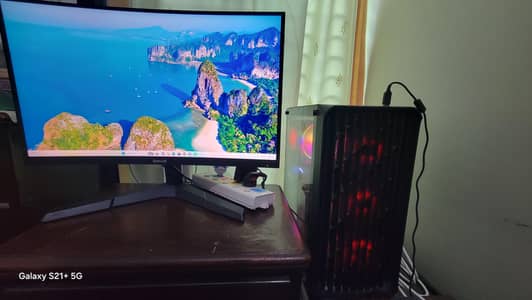 Rtx 4060 gaming pc with brand new Red Dragon 180 hz monitor