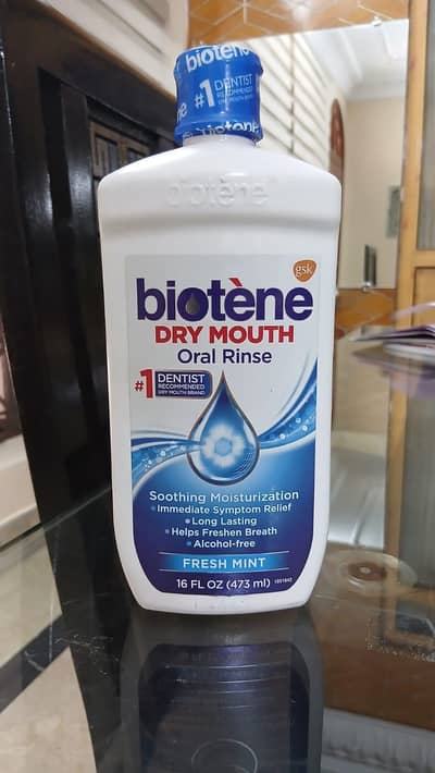 Biotene Dry Mouth Oral Rinse Mouthwash 473ml (Imported)
