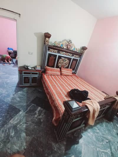 Furniture  Wood beds side table show case 03101468768 Dressing