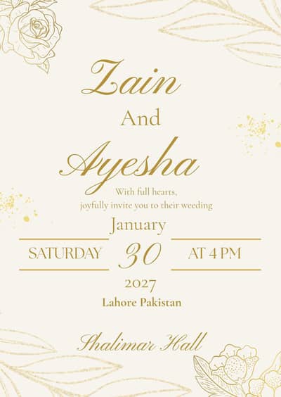 Custom Wedding Card Design & Printing Services