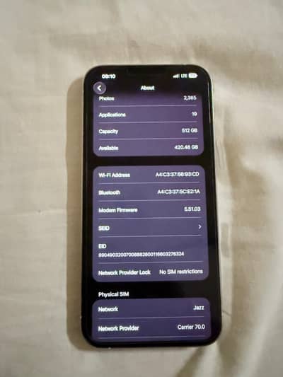 Apple iPhone 13 Pro Max 512 gb non pta