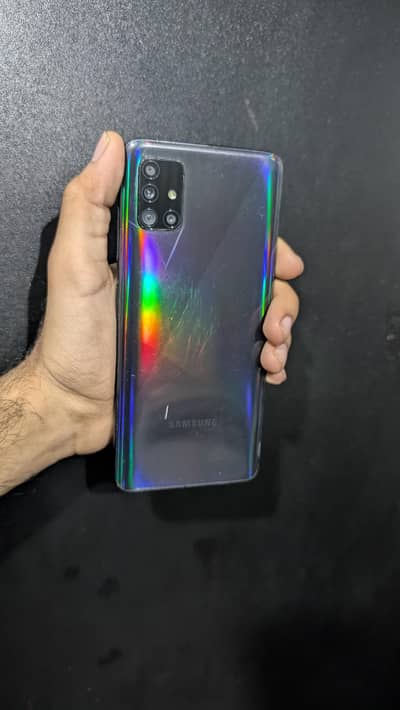 Samsung Mobile A51 6/128 with box panel change but A+