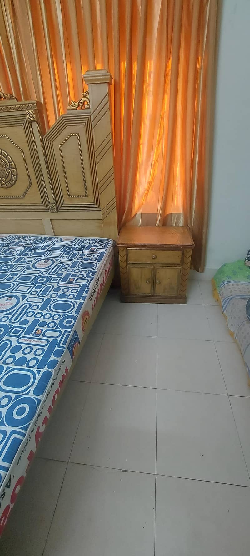 Double Bed with Two Side Tables & Dressing Table 2