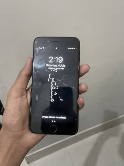 Iphone 7plus Pta approved 256gb