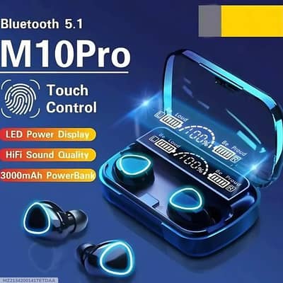 the m10 pro Bluetooth 5.1 earbuds Wich feature touch control