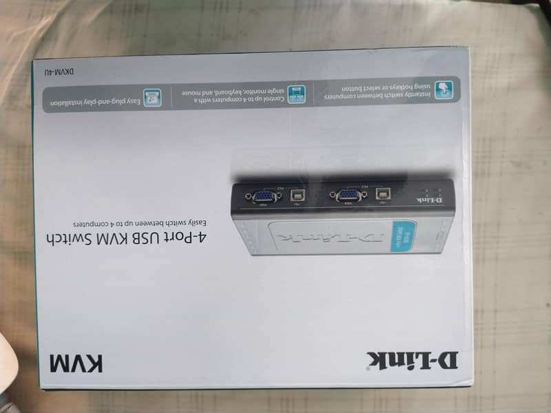 D-Link KVM Switch 4