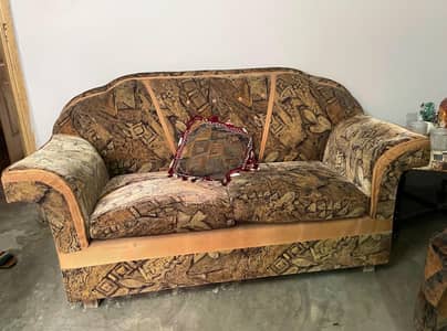 2-Piece Sofa Set (1+2 Seater) – Good Condition