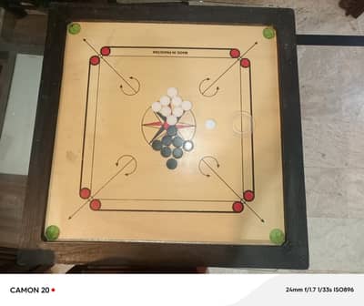 32 inches used Carrom Board.