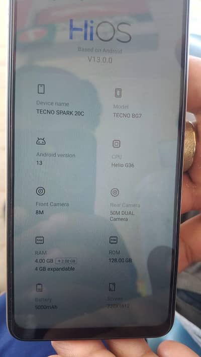 Tecno Spark 20C