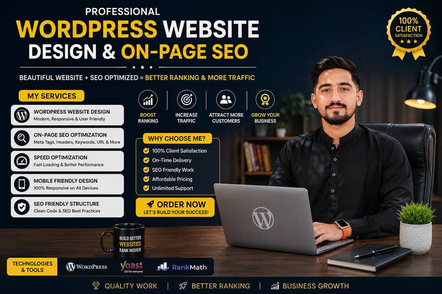 WordPress Website Developer | On-Page SEO Expert 0