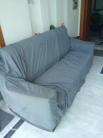 5 seater sofa with table and sofa cover 0332-8511848