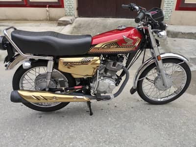 Honda 125 sulf start Gold Edition