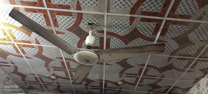 3 Adad copper ceiling Fans For Sale Good Condition