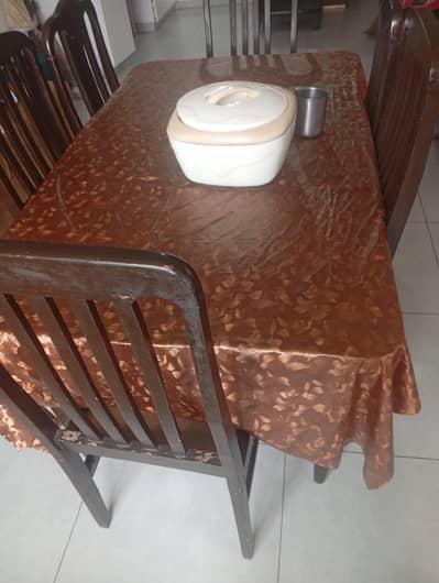 dining table with 6 chair
