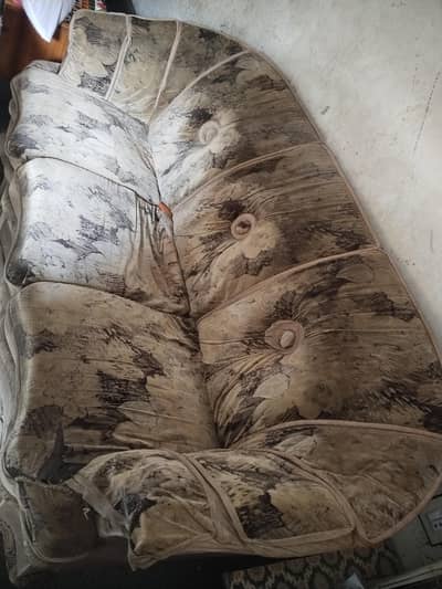 Used wooden Sofa set - Good condition - Bahawalpur